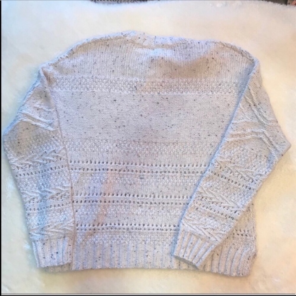 Lucky Brand Cable Knit Chunky Soft Sweater - Picture 7 of 10